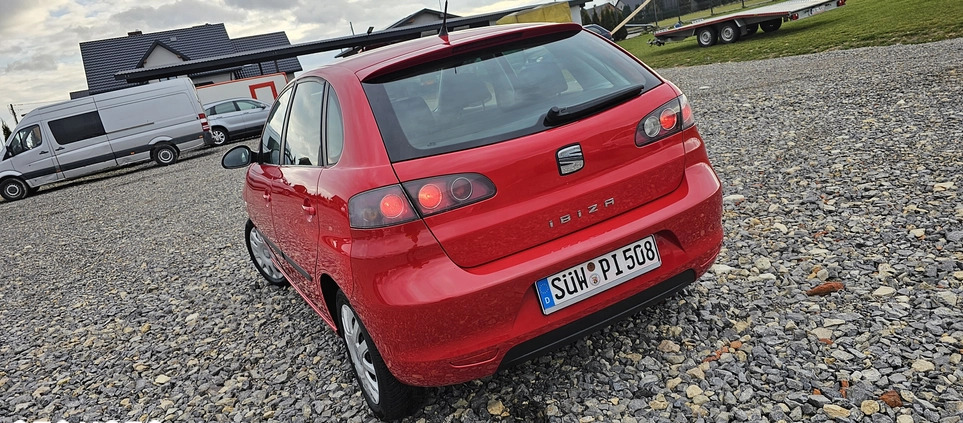 Seat Ibiza cena 14900 przebieg: 187329, rok produkcji 2007 z Byczyna małe 529